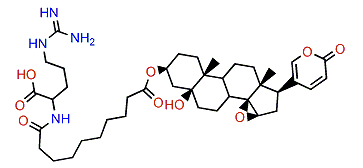3-(N-Sebacyl argininyl)-marinobufagin